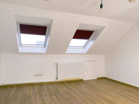 Dachgeschoss mit Dachfenstern