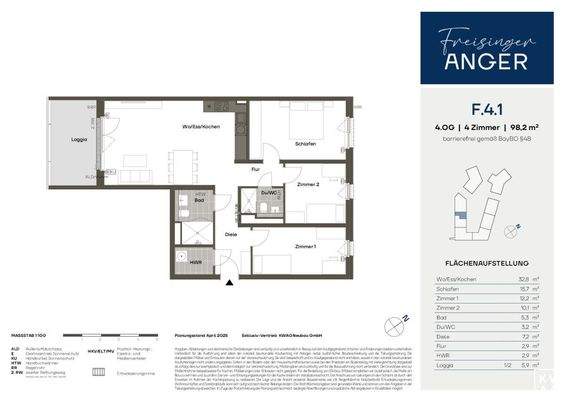 17_fa_ Freisinger Anger F.4.1 groundplan