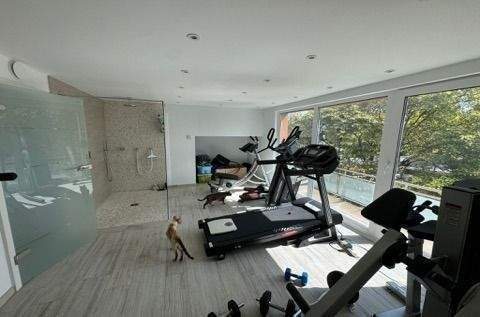 Fitnesszimmer im 1. OG