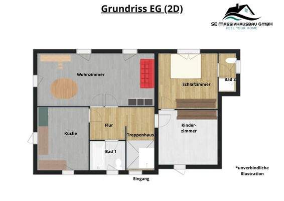 Grundriss EG (2D)