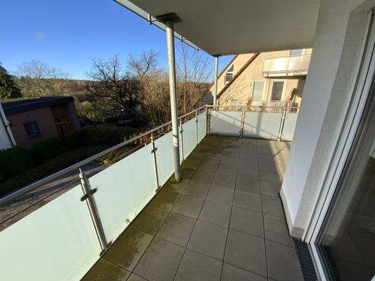 großzügiger Balkon