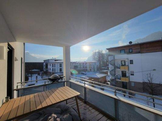 Winterlandschaft vom Balkon II