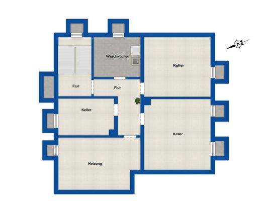 Grundriss Kellergeschoss