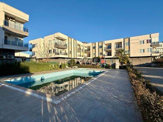 Furnished Apartment in a Complex with a Pool in Alanya