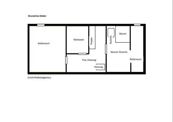 Grundriss Keller