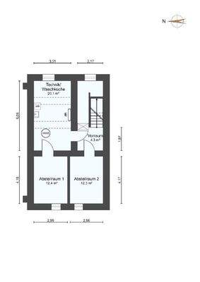 Grundriss Untergeschoss