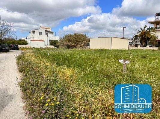 Kreta, Mires: Baugrundstück in einer Kleinstadt zu verkaufen