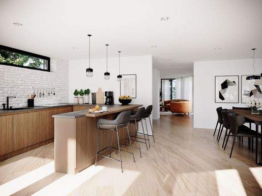 Bild-Visualisierung - EFH-EG Küche-Essbereich-Obr.