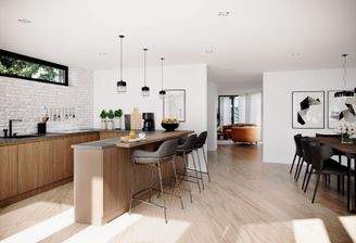 Bild-Visualisierung - EFH-EG Küche-Essbereich-Obr.