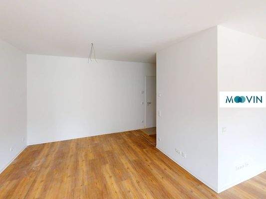 Ansicht IV: Wohn-/Esszimmer