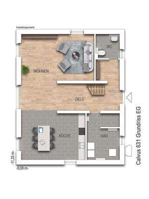 Grundriss Erdgeschoss