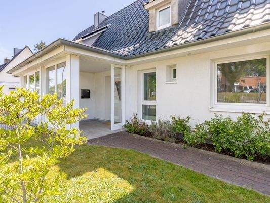 Zuwegung zum Hauseingang