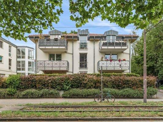 Blick von der Straße