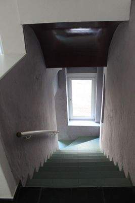 Aufgang zum Wohnbereich
