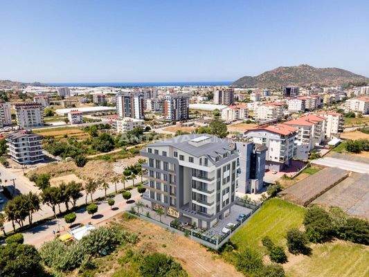 Properties in an Elegant Residential Complex in Gazipasa Antalya