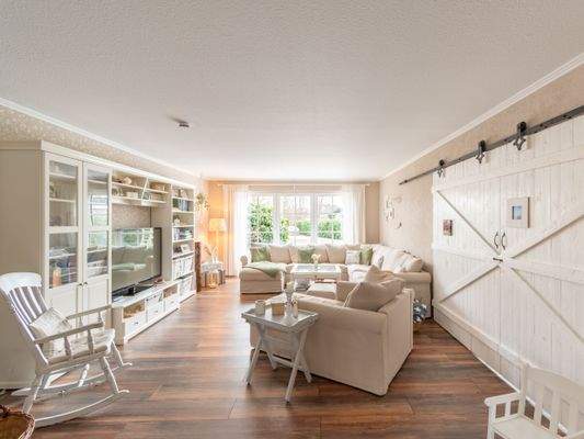 Wohnzimmer im Erdgeschoss 