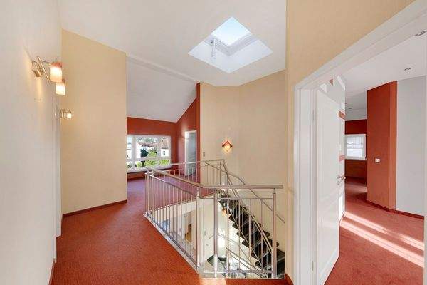 Galerie im Obergeschoss