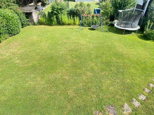 Gartenansicht von Dachterrasse