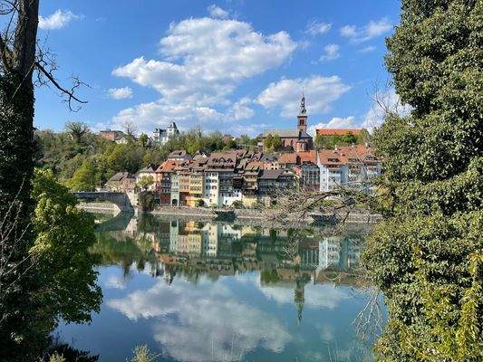 Blick von Laufenburg (Schweiz)