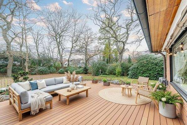 Terrasse skandinavisch  gestaged