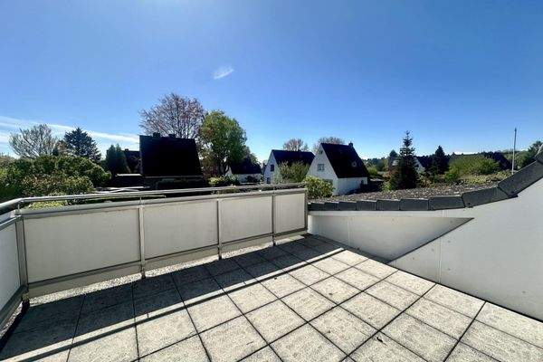 Großzügige Dachterrasse
