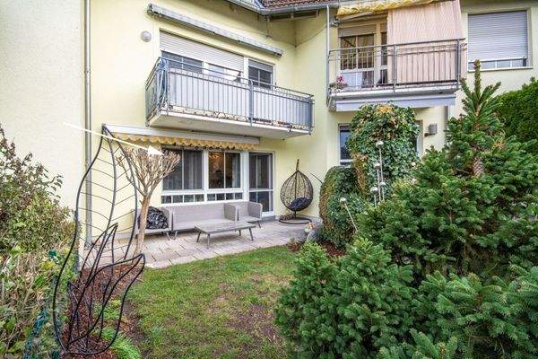 ruhiges kleines Gartenanteil