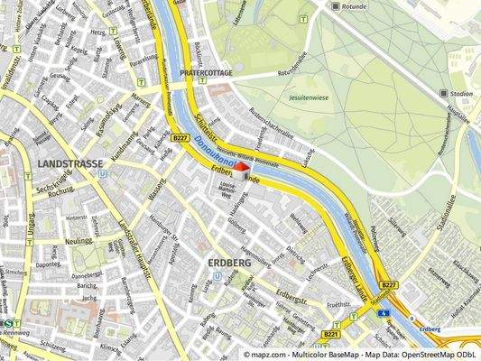 Geolyzer Kartenausschnitt