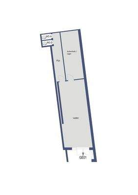 Grundriss Ladeneinheit