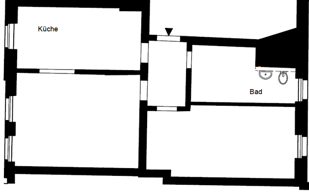 Grundriss WE 20 - DG links VH