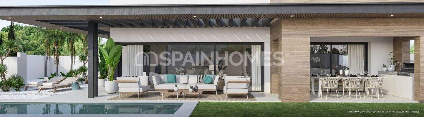 Sea View Luxury Detached Villas Near Golf Club in Mijas Malaga