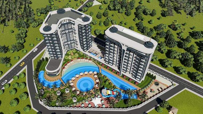 Apartments Offering Comfortable Living in Alanya Avsallar