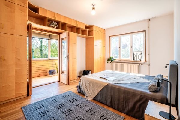 EG Schlafzimmer mit Wintergarten