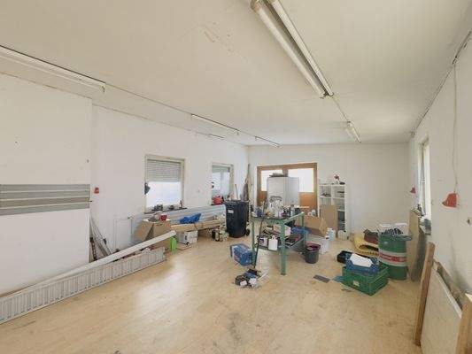 Werkstatt im EG
