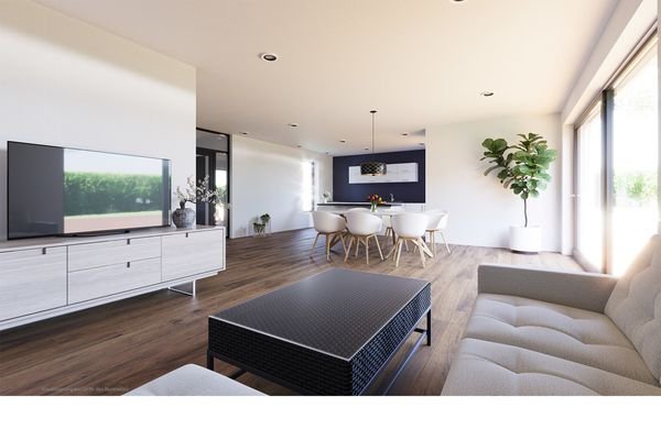 Visiualisierungsbeispiel Wohnzimmer