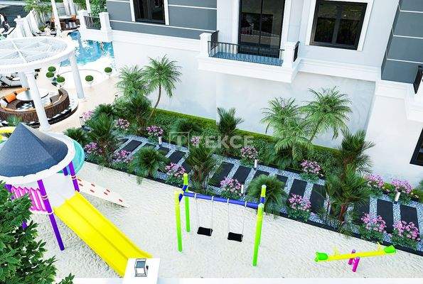 Apartments in a Complex with Pool in a Natural Setting in Alanya