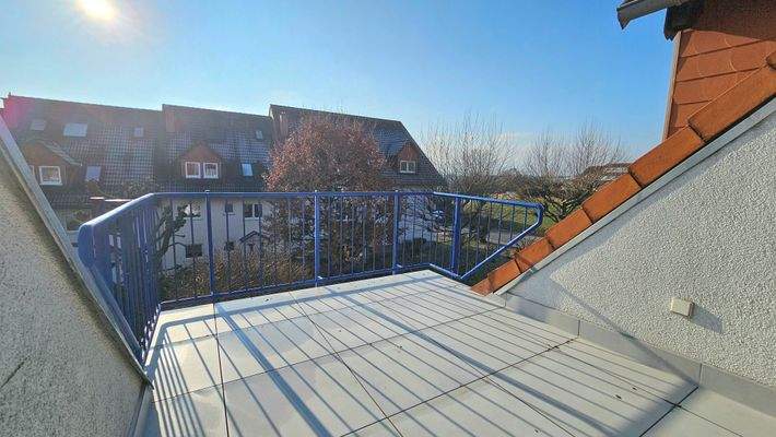 Balkon zur Südseite