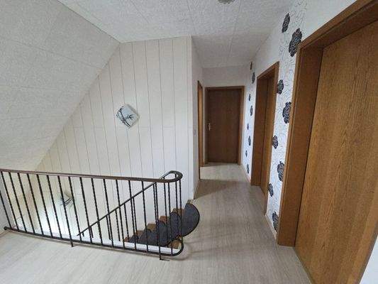 Flur im Obergeschoss