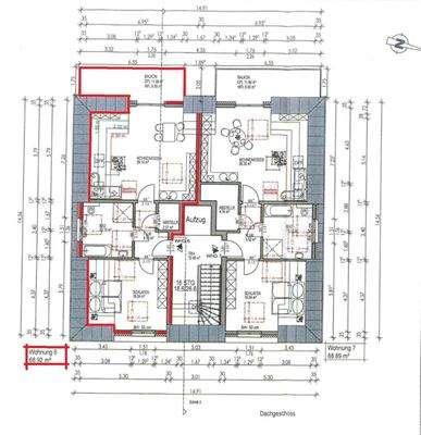 Dachgeschoss - Wohnung 6