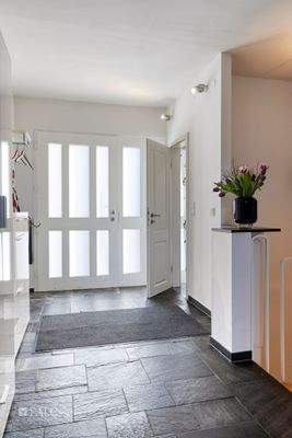 Blick auf Eingangstür