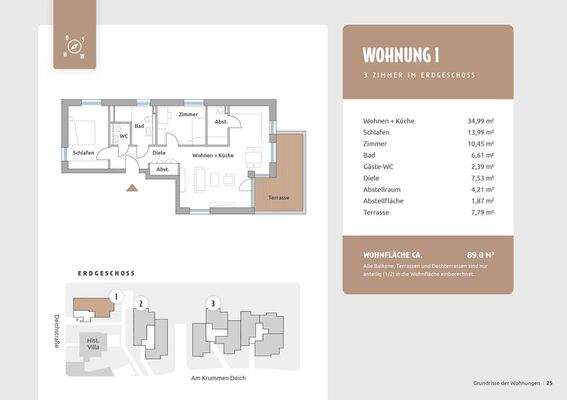 Grundriss Whg. 1