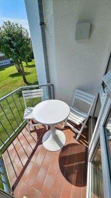 Süd-Loggia vor dem Wohnzimmer