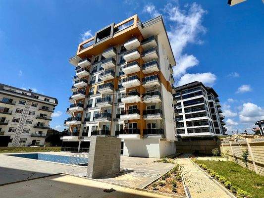 Sea View Real Estate with a Single Block in Alanya