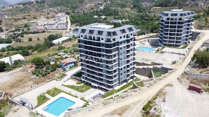 Alanya Apartments in a Complex with Extensive Facilities