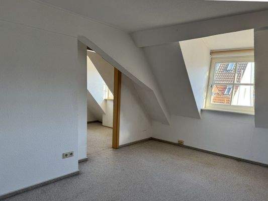 Schlafzimmer mit Abstellraum