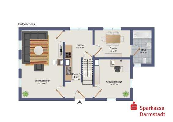 Grundriss Erdgeschoss