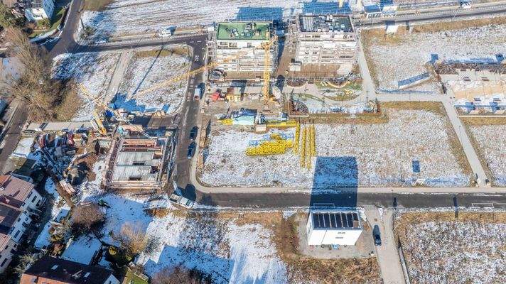 Bauplatz - Nachbarschaftsbebauung