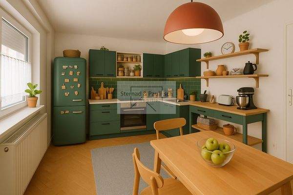 Küche-Esszimmer Visualisierung 2