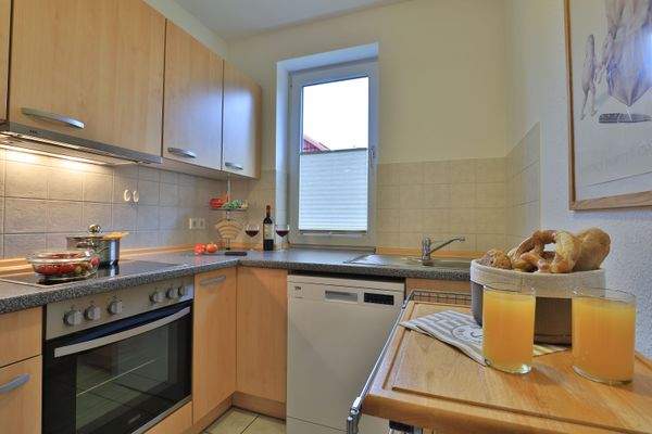 Küche mit Tageslicht