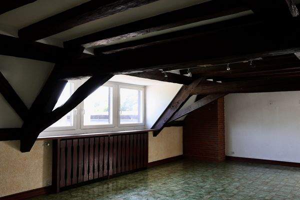 Wohnzimmer Wohnung Nr. 5 im DG