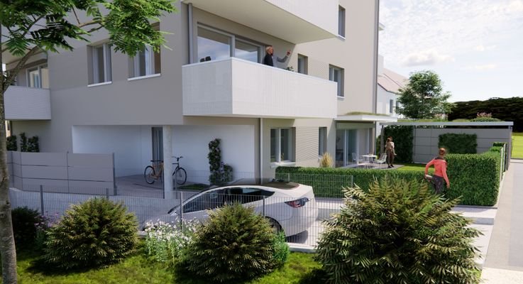 Ansicht Garten